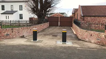 ECB Automations FAAC automated rising Bollard
