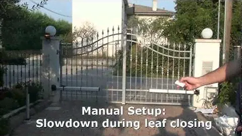 FAAC S450 Swing Gate Operator Installation
