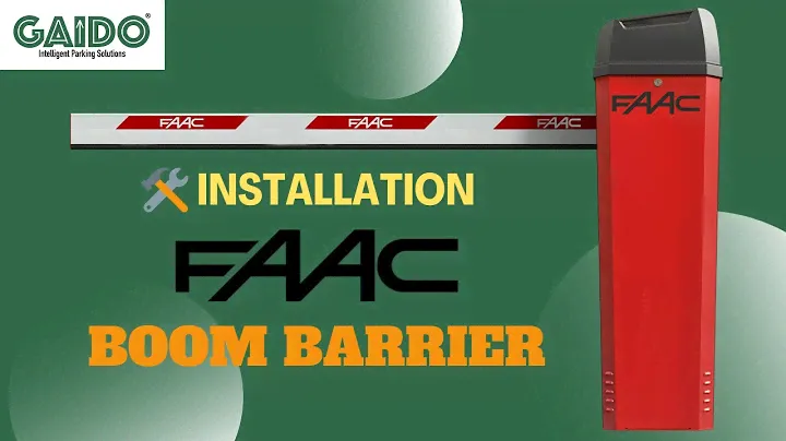 Install FAAC Boom Barrier-- Easy Video B614 With ANPR Camera Option- 7373735668